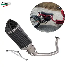 Yj-251101-1 Roaride Motorcycle Exhaust System Header Muffler Pipe For Icebear Maddog 2021 Gen 4 / Iv