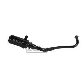 Roinroji Yj-0430-5 Full Exhaust Motorcycle Slip On Muffler Header For Honda Grom Msx125 2013-2023