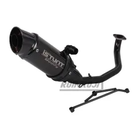 Roinroji Yj-250424-6 Exhaust Muffler For Gy6 125cc 150cc Scooters Taotao Vip 150 Powermax Scooter