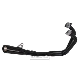Roinroji Yj-250505-6 Full Exhaust Muffler Pipe Tip For Kawasaki Vulcan S650 Vn650 En650 2015-2024