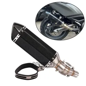 Yj-250522-1 Roinroji Motorcycle Slip-on Exhaust Pipe For Kawasaki Ninja 300 250r Ex300 Z250 2012-2017