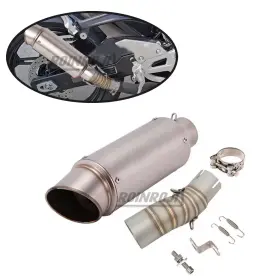 Roinroji Yj-250529-1 Exhaust Link Pipe 300mm Tips For Cf-moto 450sr 450ss Nk450 2024-2025 Muffler