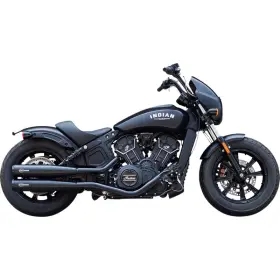 S And S Cycle 4110-266-r Grand National Slip-on Mufflers Black