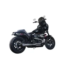 1800-2520 S&s Cycle 2 Into 1 Superstreet Exhaust Harley M8 Softail - 50 State Stainless #2