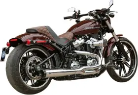 S&s Cycle 550-0847b S&s Superstreet 2-into-1 Exhaust System Chrome #550-0847b Harley Davidson