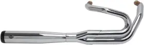 550-0858 S&s Cycle Superstreet 2-into-1 Exhaust System Chrome #550-0858 Harley Davidson