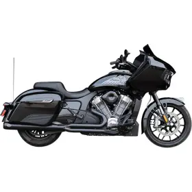 S&s Cycle 550-1133 S&s Guardian Black Qualifier 2-1 Exhaust System For Indian 20-25 49 State
