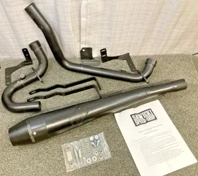 930-01303 Sawicki New Genuine Mid-length Black 2 1 Full Exhaust Incomplete Kit