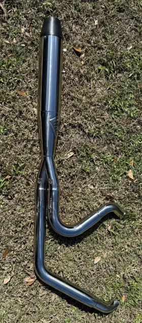 930-01294 Sawicki Speed M8 Bagger Mid-length Exhaust- Mirror Polished