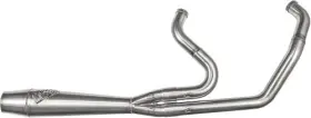 Sawicki Speed Shop 930-01202-b-se 2in1 M8 Softail Cannon Brushed Ss 930-01235