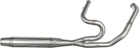 Sawicki Speed Shop 930-01272 2in1 Twin Cam Flt Mid Length Pipe Brushed Ss 930-01226