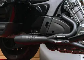 930-01305 Sawicki Speed Shop 2-into-1 Shorty Cannon Full Exhaust System Black #930-01305