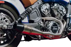 930-01365 Sawicki Speed Shop 2 1 Mid-length Exhaust Brushed Indian Scout 930-01365 Sawicki Speed Shop 2 1 Mid-length Exhaust Brushed Indian Scout