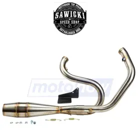 2sen Sawicki Speed Shop Mn/2sen 2 Into 1 Pipe Exhaust Systems For 2018-2019 Harley Xw