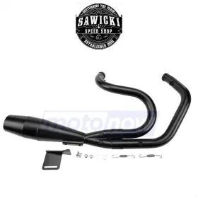 6fh7 Sawicki Speed Shop Mn/6fh7 2 Into 1 Pipe Exhaust Systems For 2018-2019 Harley Jd