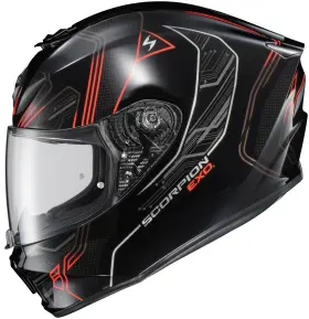 Scorpion 33-1326 Exo-r330 Bendr Helmet Xl Red