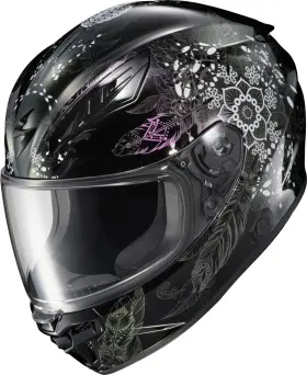 Exo-r430 Scorpion 43-4132 Manitou Helmets Xs Black