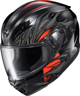 Scorpion 43-4243 Exo-r430 Wyvern Helmets Sm Black/red