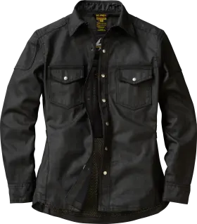Scorpion 52101-3 Covert Womens Wax Riding Shirt Sm Black