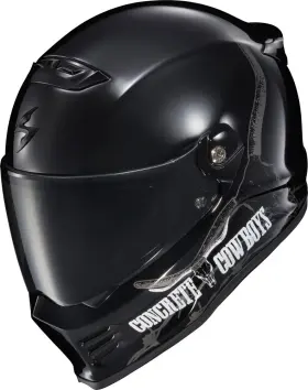 Scorpion Cfx-2313 Covert Fx Concrete Cowboys Helmets Sm Gloss Black
