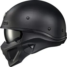 Scorpion Cox-0106 Covert X Solid Color Helmet Xl Matte Black