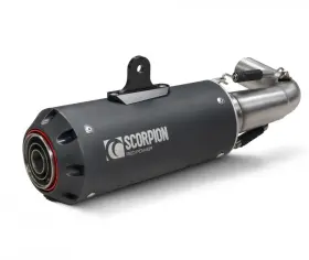 Scorpion Exhaust Pha199bcer Red Power Slip-on Honda Grom 2021- Black Ceramic