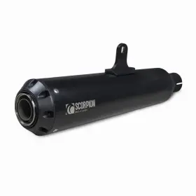 Scorpion Exhaust Pre102bcer Red Power Slip-on Royal Enfield Meteor 350 - Black Ceramic