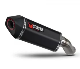 Scorpion Exhaust Rka135bcer Exhausts Serket Taper Slip-on Kawasaki Zh2 Black