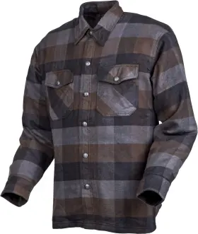 Scorpion Sports Inc. 13603-6 Covert Flannel Shirt Xl Black/brown/grey