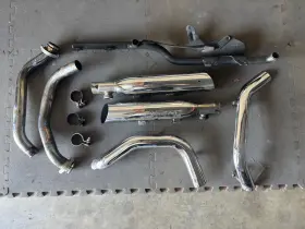 Screamin Eagle 64900837 Harley Oem 17-23 Touring Chrome High Flow Exhaust System Mufflers