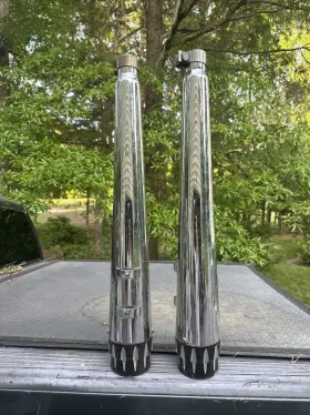 Sharkroad Hdmf-mp1705cc Ftrumble Sound Exhaust Pipes For Harley Road Glide