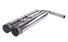 Sharkroad Kwmf-0108cb Exhaust For Kawasaki Vulcan S Updating Vaquero 1700