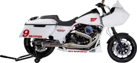 Slyfox Sf1f3t Fits 2-into-1 Full Exhaust System Stainless Steel