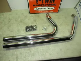 138-72464 Supertrapp Mean Mothers Drag Pipes Harley Davidson Softail Flst Fxst 84-06