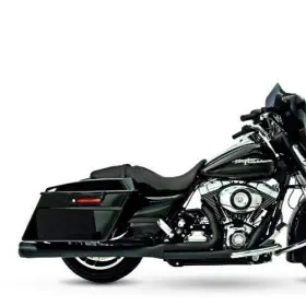 Supertrapp 827-71580 10-16 Harley Davidson Touring 2-1 Supermeg Exhaust System Black