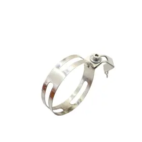 Suzuki Ko-pi053-j 2017 - 2024 Gsxr 1000 R Exhaust Clamp Silver Stock Muffler