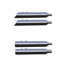 Tab Performance 121-1297-n-z 2017-up 4.5 Inch Chrome B.a.m Sticks With Zombie Baffles Loud #930