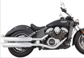 Tab Performance 221-1290 4 Inch Indian Scout Long Chrome 15-up #1122