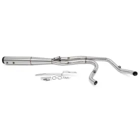 Em-hd21b-001a-pol-ca-0731 Tarazon Stainless Steel 2-1 Length Exhaust Pipe For Harley 2017-up Touring Street Glide