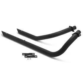 Em-hon003-sil-310 Tarazon Exhaust System Pipe For Honda Vt 750 Shadow Spirit Ace Aero Vt400 Complete