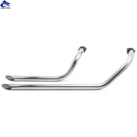 Em-suz001-sil-8261-0517 Tarazon Slash Cut Dual Muffler Exhaust Pipes Silencer For Suzuki Boulevard M109r Vzr1800