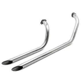 Em-suz001-sil-golf Tarazon Slash Cut Exhaust Pipes For Suzuki Boulevard M109r Vzr1800 B.o.s.s. 2006-2023 #2