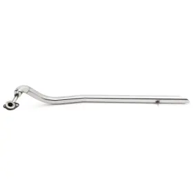 Em-yam006-sil-aup Tarazon Polish Longshots Staggered Exhaust Pipes For Yamaha V Star 1100 Xvs1100 Classic #2