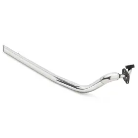 Em-yam006-sil-aup Tarazon Polish Longshots Staggered Exhaust Pipes For Yamaha V Star 1100 Xvs1100 Classic #3