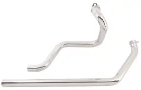 Texan Bikes Tb62-632 Chrome 1 3/4ftft True Dual Headers Exhaust Pipes Harley Big Twin 1970-1984