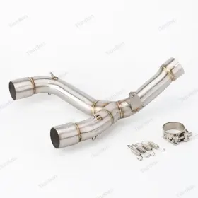 Tiantian 663256404277 Motorcycle Exhaust System Mid Link Pipe Slip-on For Honda Crf450rx 2013-2016