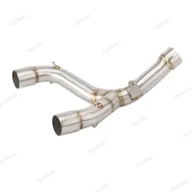 Tiantian 663256404291 Motorcycle Exhaust System Mid Link Pipe Slip-on For Honda Crf450 R / Rx 13-16