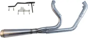 Tm-5040 Trask Assault Straight 2-into-1 Full Exhaust System #tm-5040 Harley Davidson