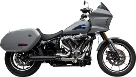 Tm-5054bk Trask Fits 2-into-1 Assault Exhaust System - Black -harley 2025 Flhc Fxlrst