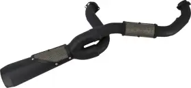 Tm-5131bk Trask Big Sexy 2-into-1 Black Exhaust System